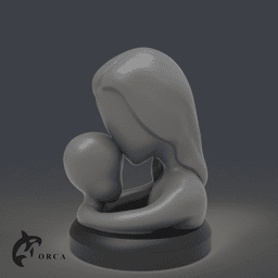 Mother Day Decoration 3d model