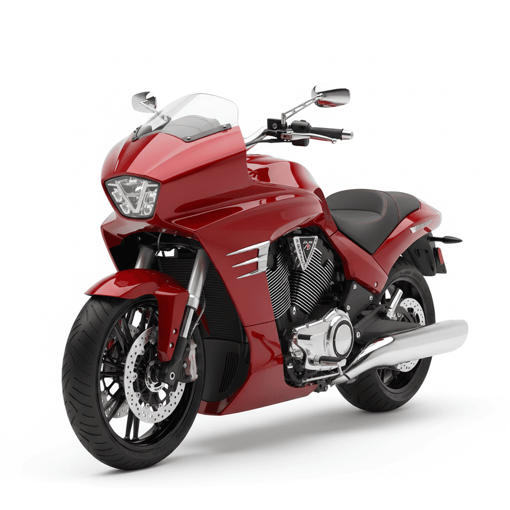 Victory Vision Tour Luxury Motorcycle 3d model