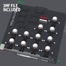 3D Printable Slenderman STL and 3MF Files 3d model