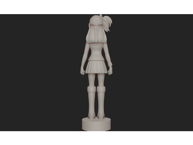 Fairy Tail- Lucy 3d model
