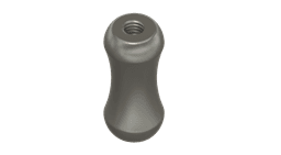 Threaded Sword Baby Rattle 3d model