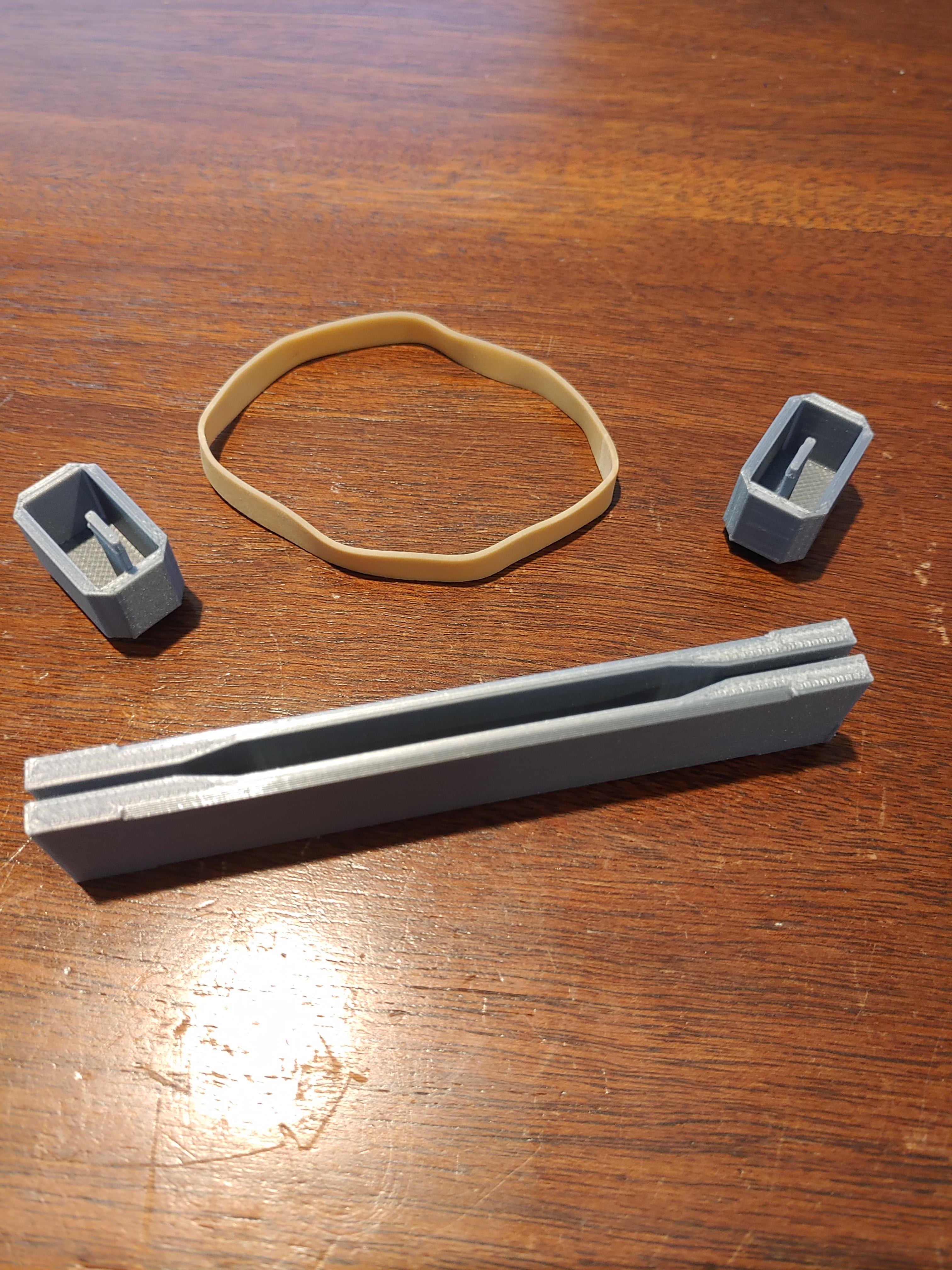 Rubber Band Harmonica 3d model