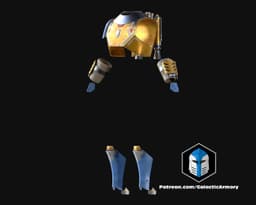 Aran Tal Mandalorian Cosplay Armor - 3D Print Files 3d model