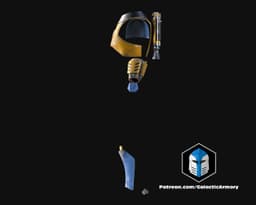 Aran Tal Mandalorian Cosplay Armor - 3D Print Files 3d model