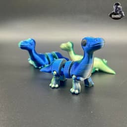 Cute Tiny Brachiosaurus 3d model