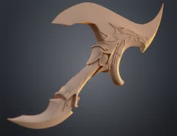 Solo Leveling Baruka's Dagger 3d model