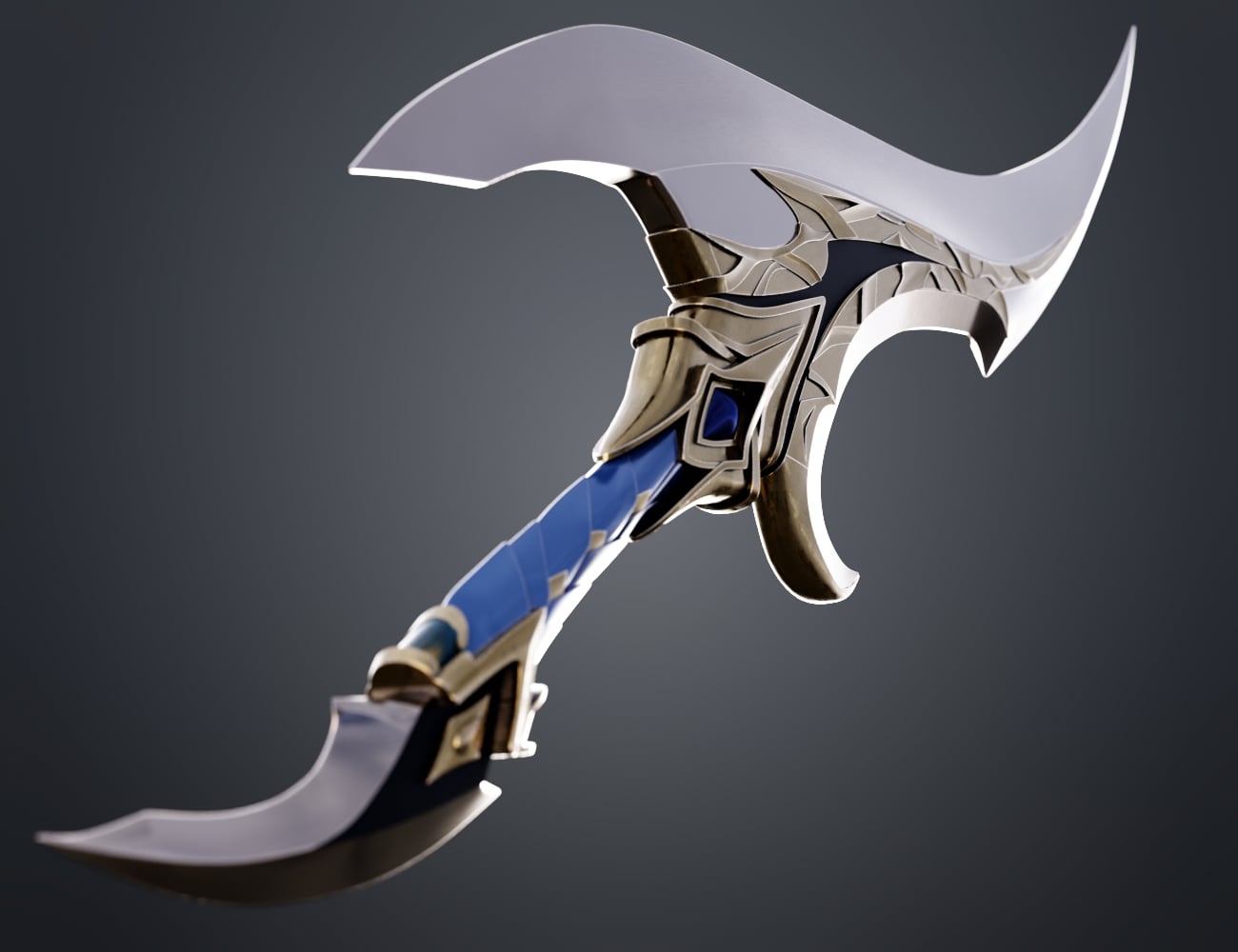 Solo Leveling Baruka's Dagger 3d model