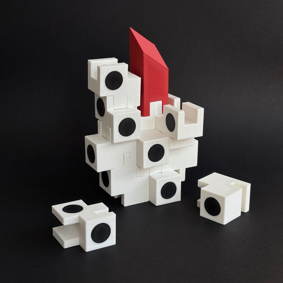 Nakagin tower blocks 3d model