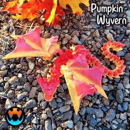Pumpkin Wyvern 3d model