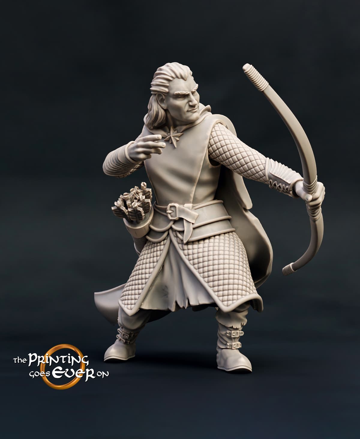 Ranger with Bow - B 3d model