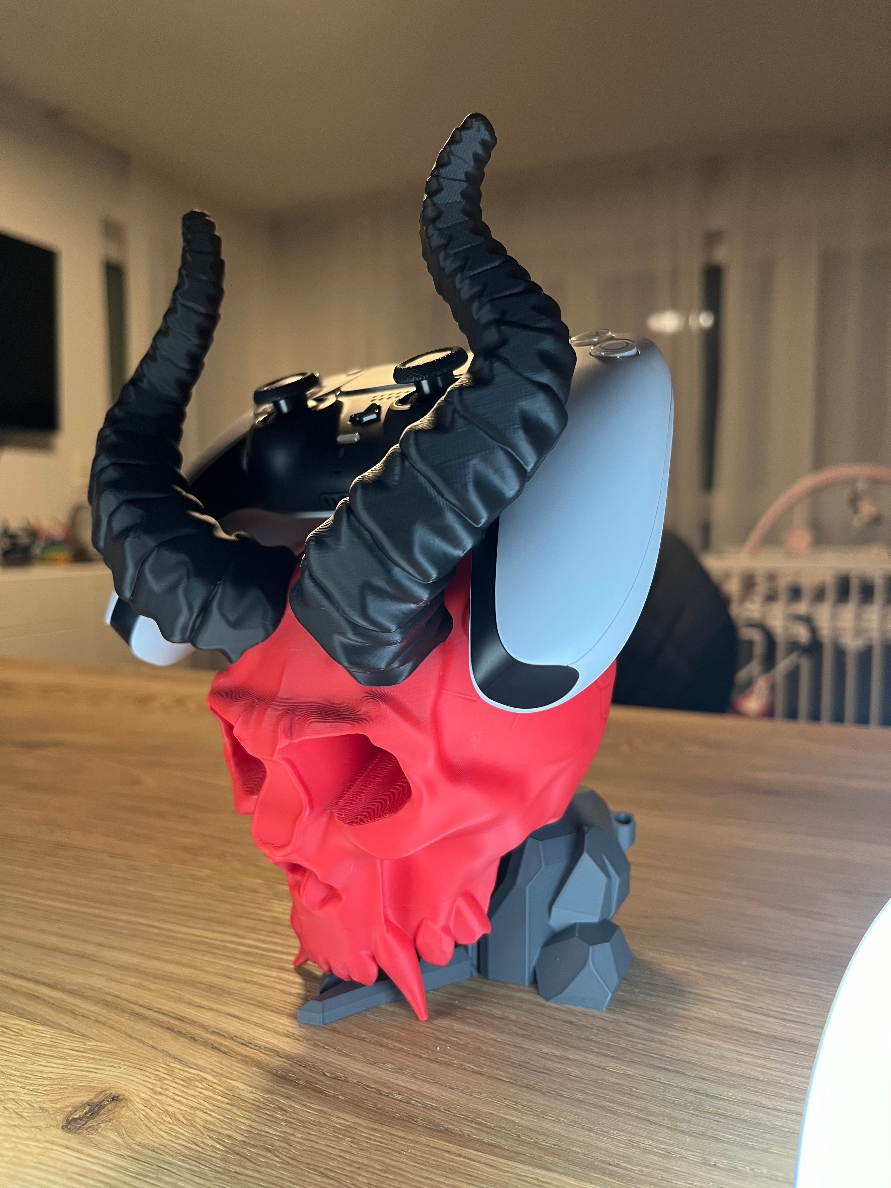 Demon Horns Universal Controller Stand 3d model