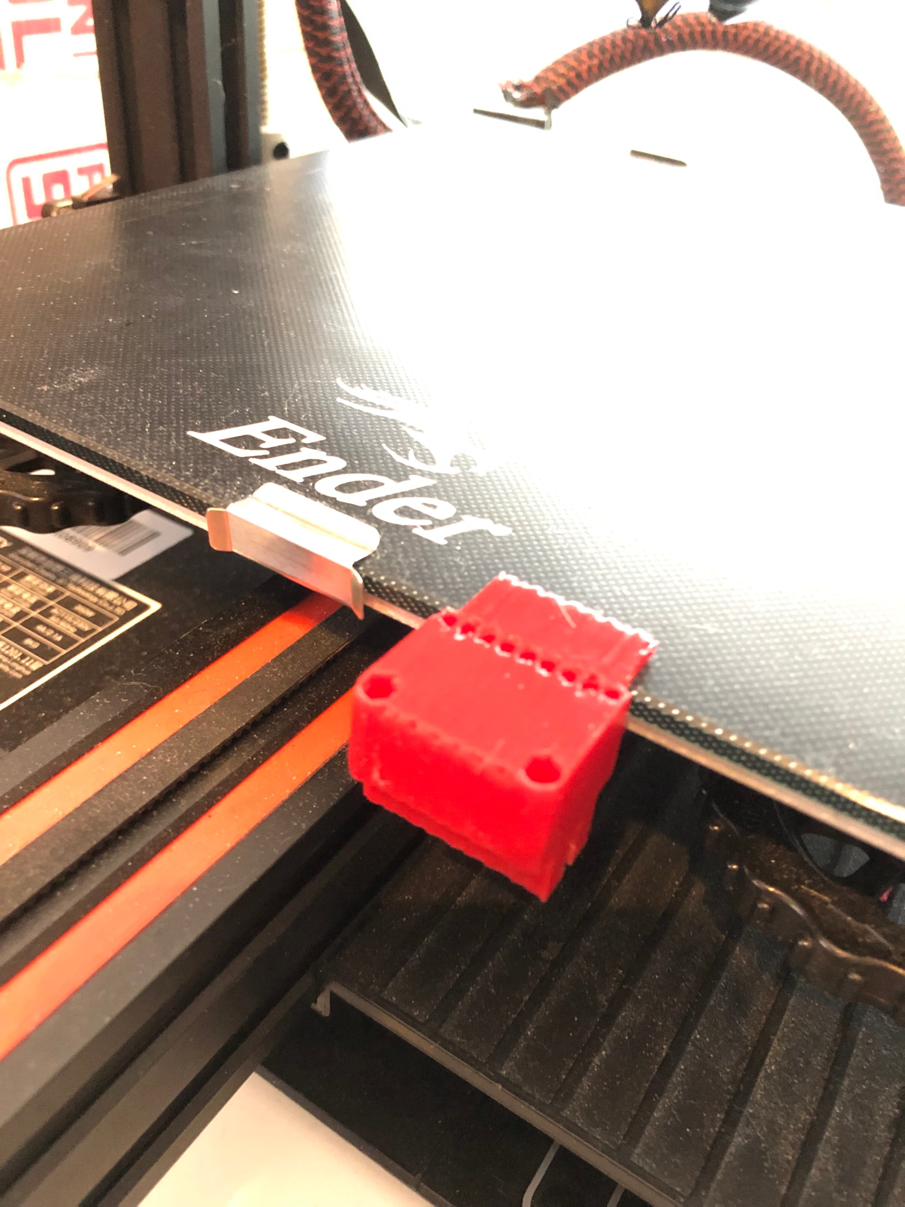 ADXL345 Mount for Ender 3 V2 - Front mount for Y - 3d model