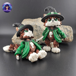 Wizard Cat 3d model
