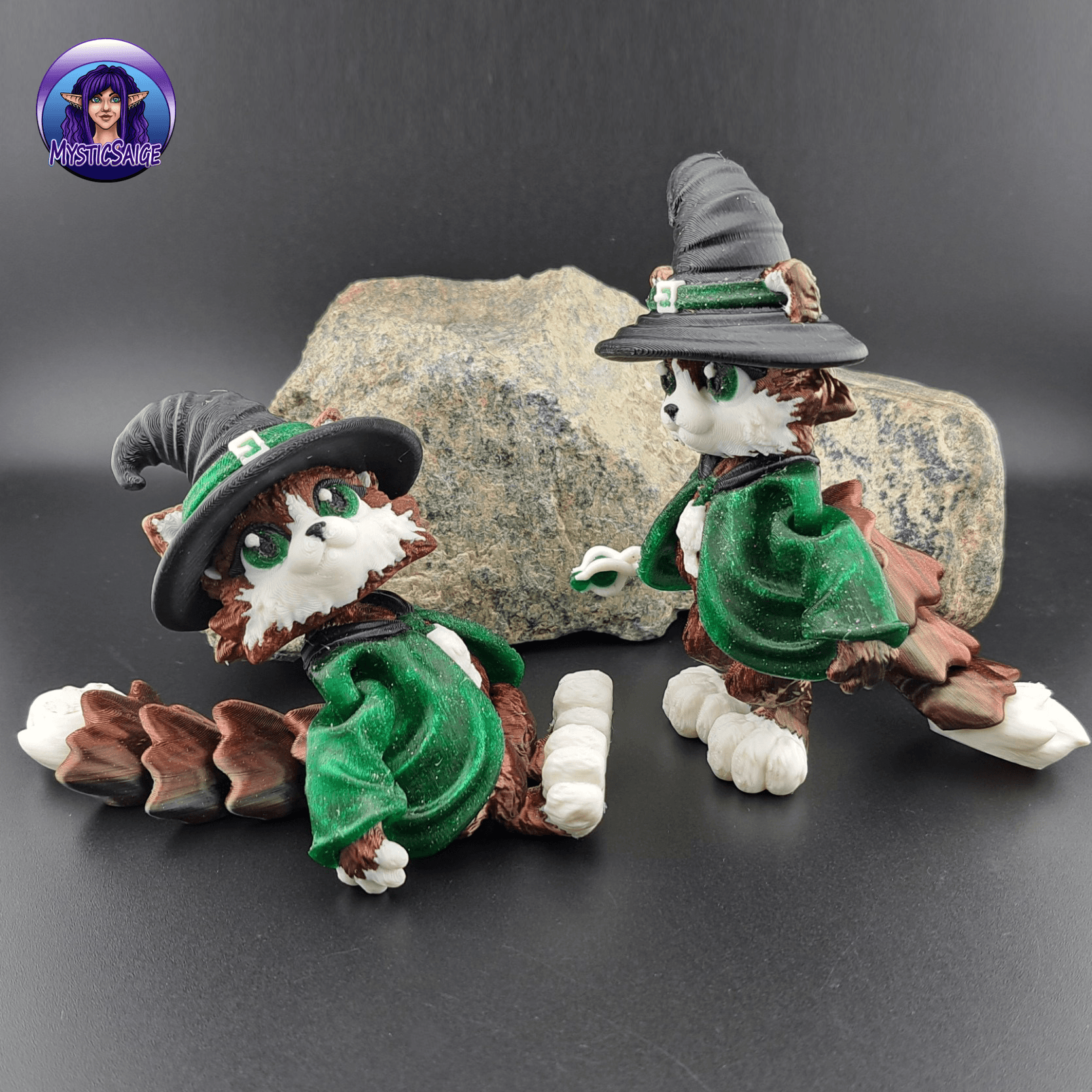 Wizard Cat 3d model