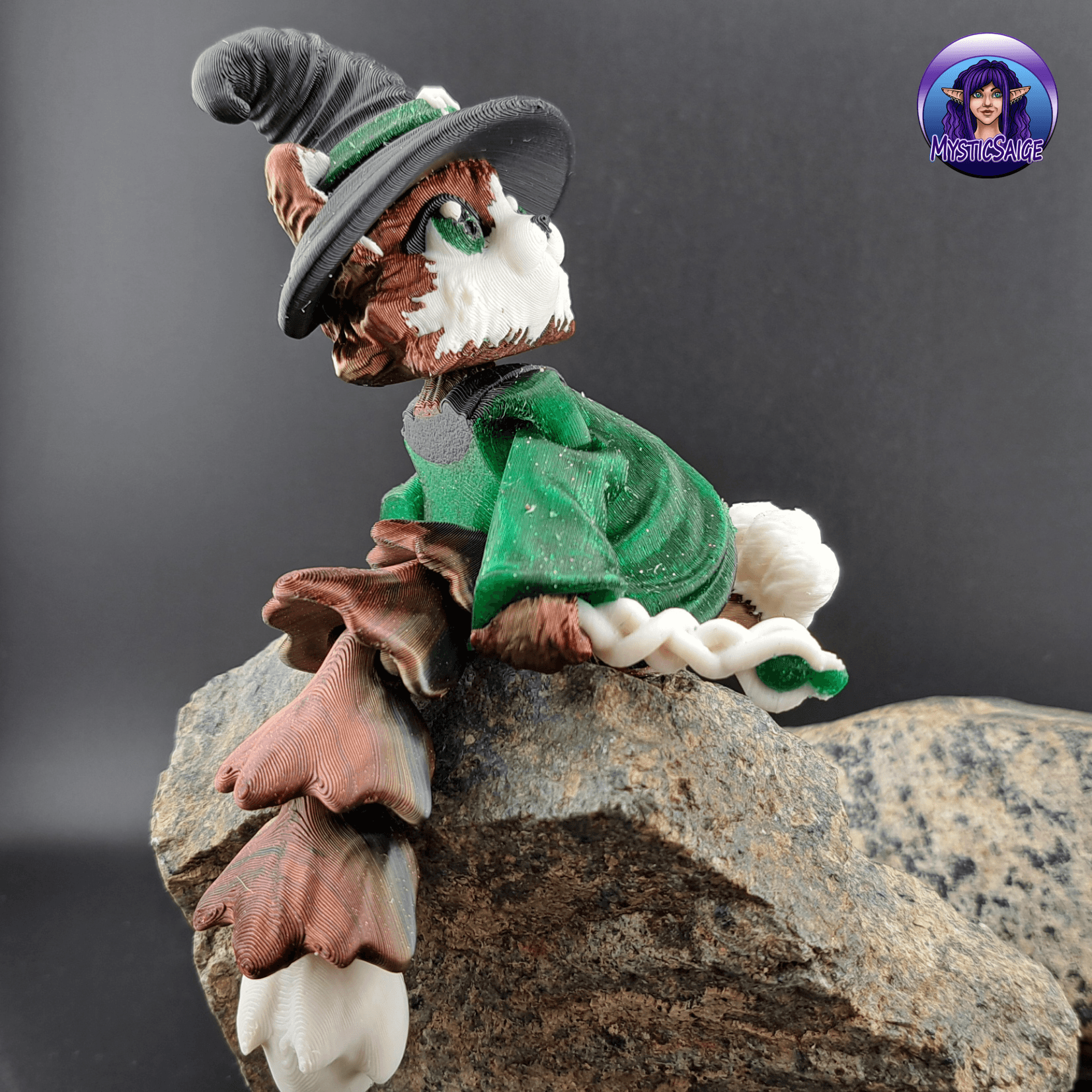 Wizard Cat 3d model