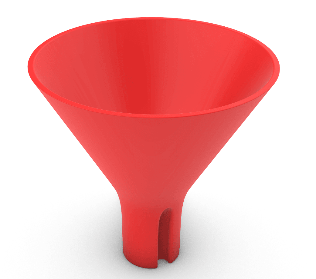 Vent funnel 3 inch 3d model