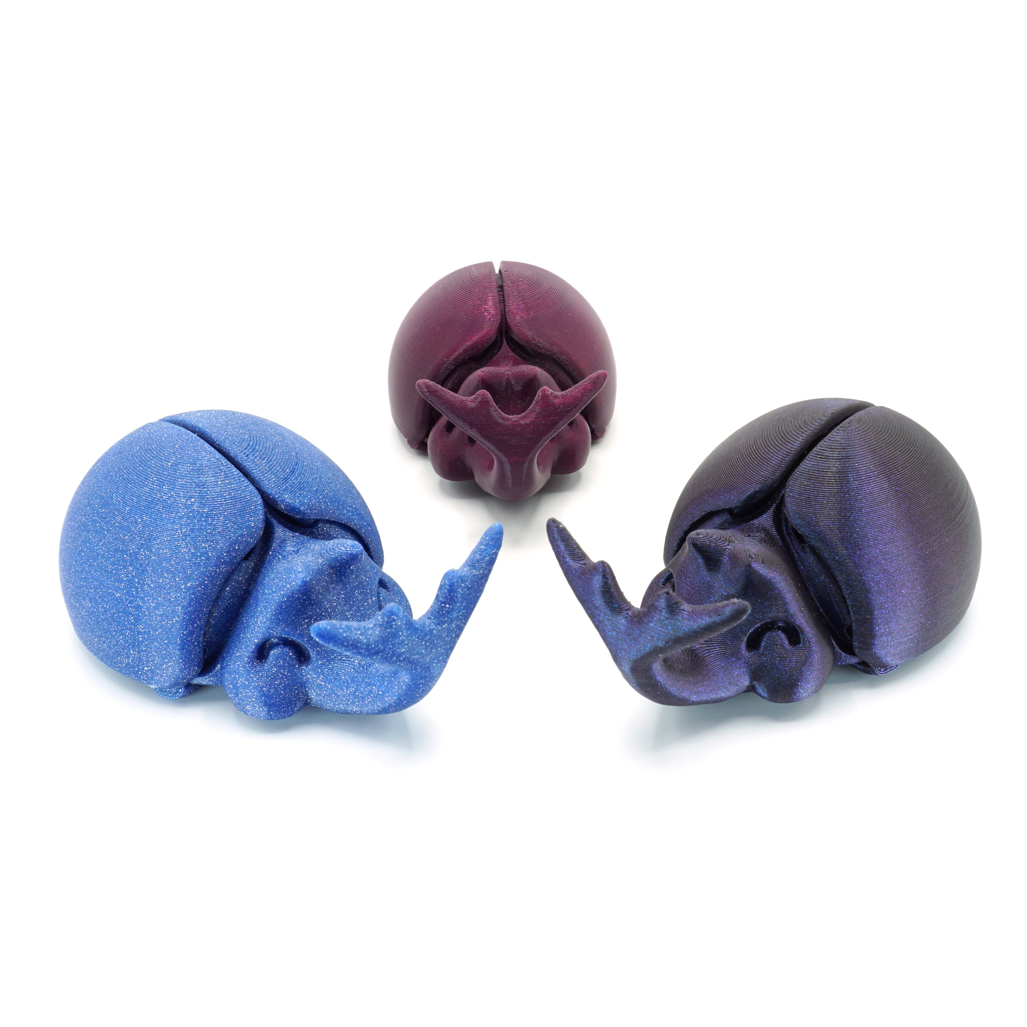 Happy Beetles 3d model