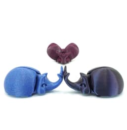 Happy Beetles 3d model