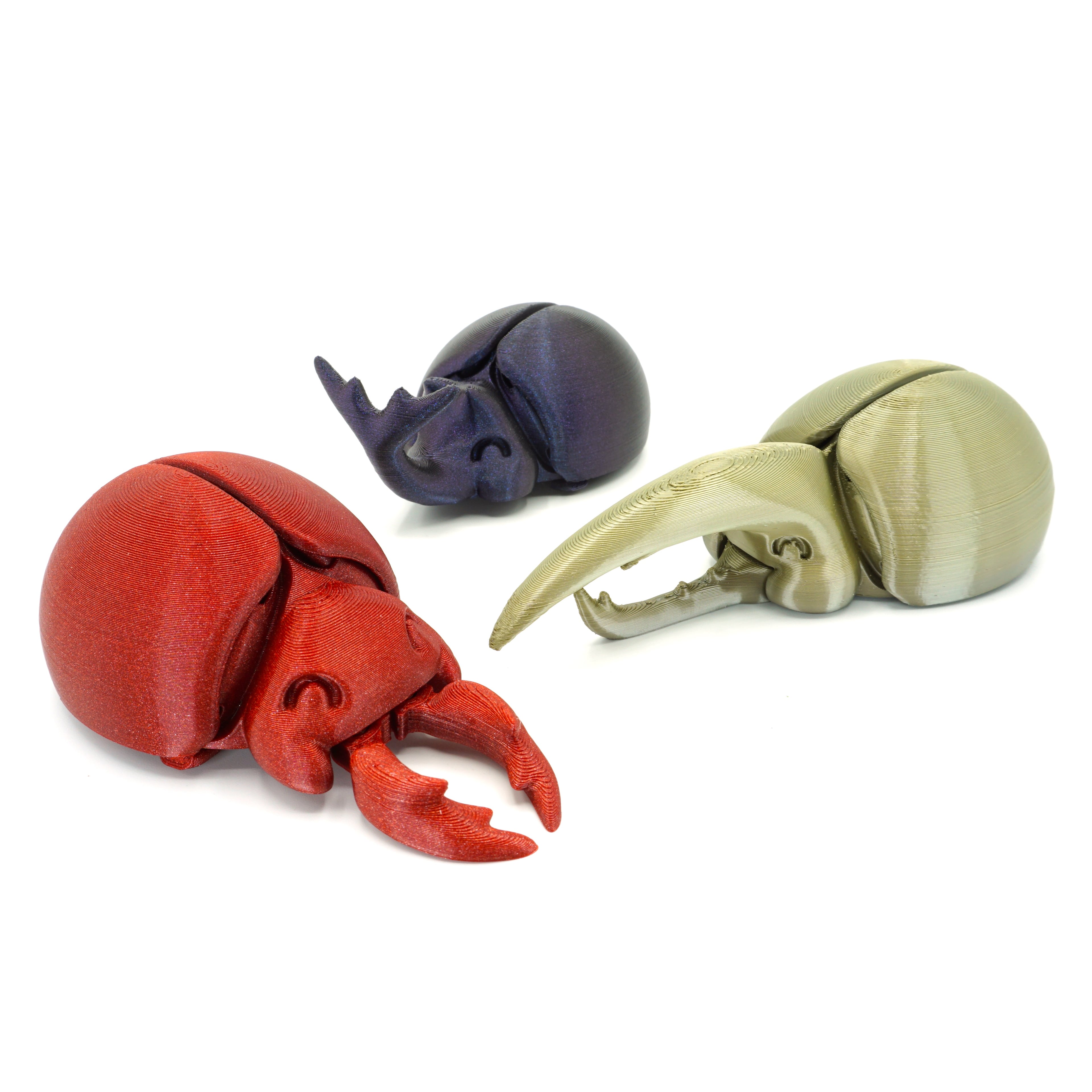 Happy Beetles 3d model