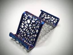 Simple Voronoi Phone Stand 3d model