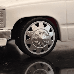 Alcoa Triangle Hole 1/64 Dually Wheels 3d model