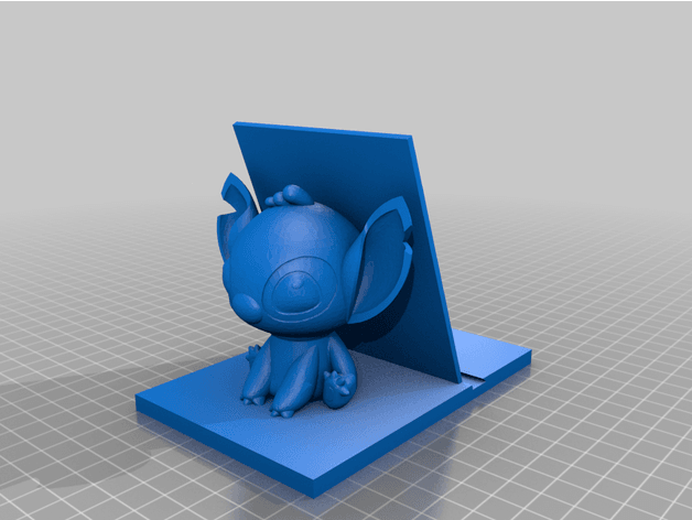 Stitch Mobile holder 3d model