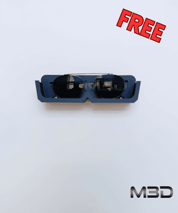 Basic Glasses Stand / no supports / 3mf included 3d model