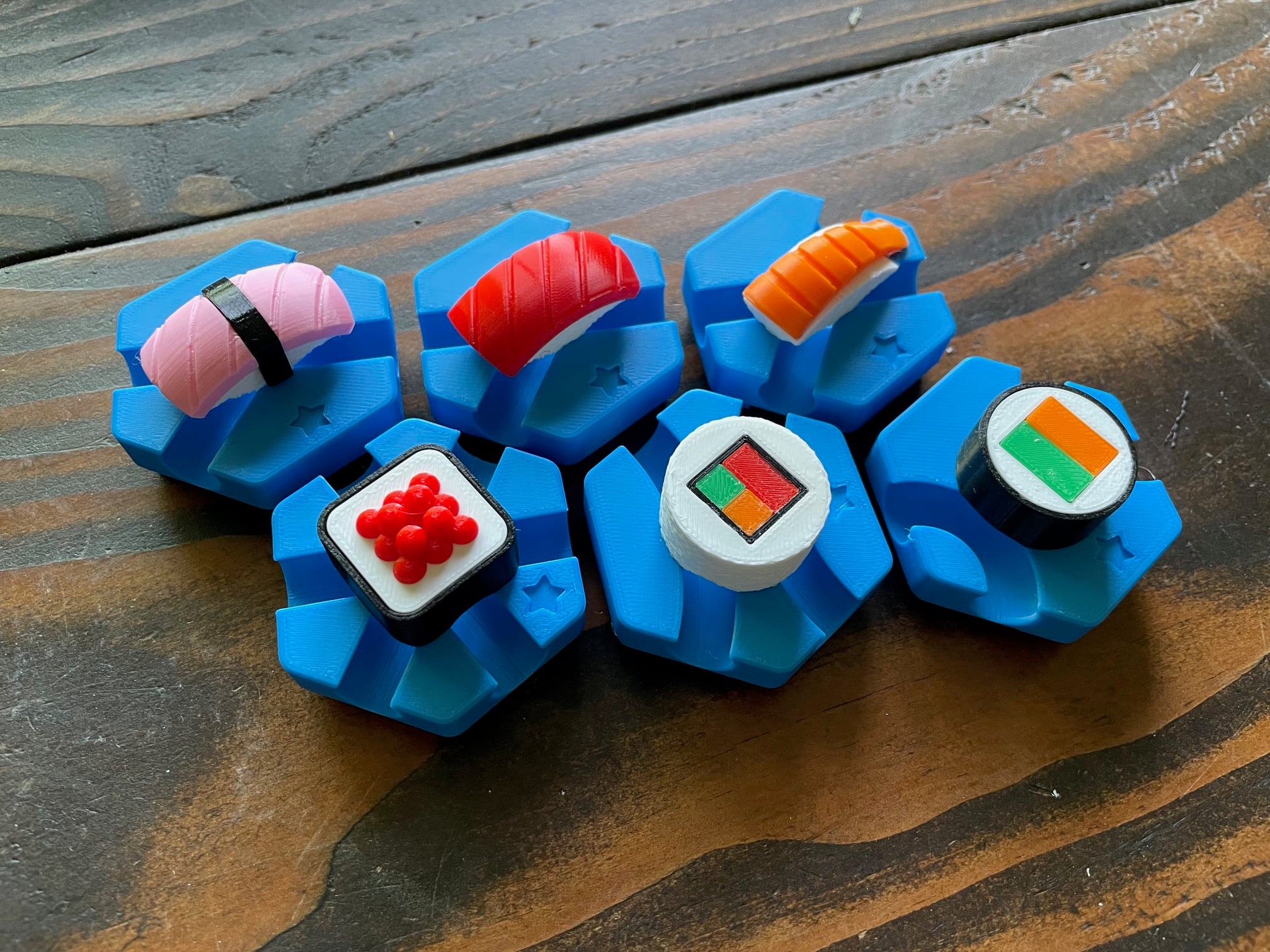 Hextraction Sushi Tile 3d model