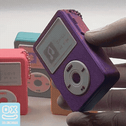 Retro Music Player Haptic Clicker - Mechanical MP3 Fidget Toy 3d model