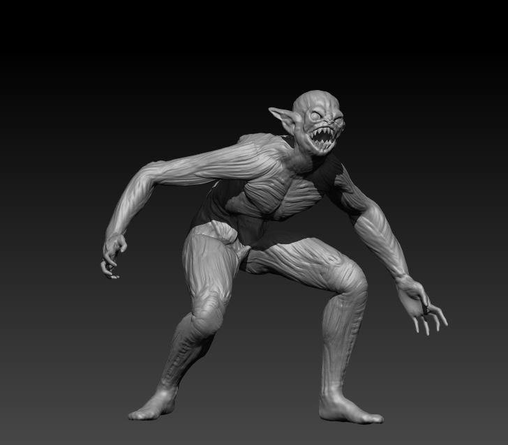 Demon Scream  (Unreal Engine 5) Project Model 3d model