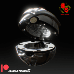 Shredder Ball 3d model