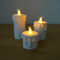 Tea Light Candles 3d model