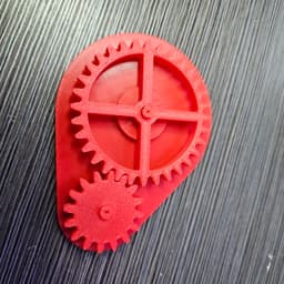 2:1 GEAR RATIO TOLERANCE TEST PRINT 3d model