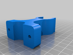 Stick Holder for 3-Wheel Rollator (and others) 3d model