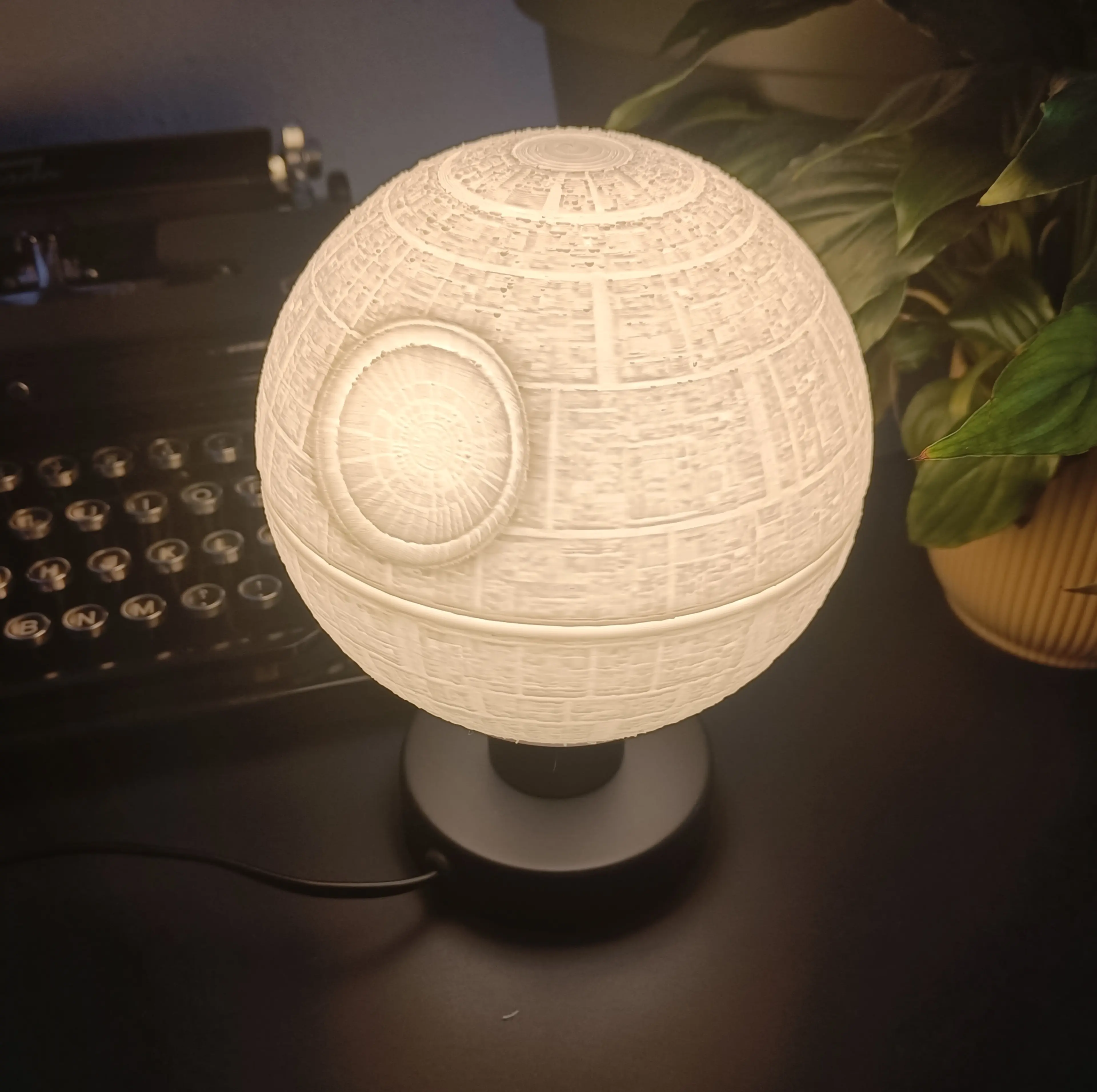Death Star Desk Lamp 3d model