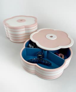 Ume L60 Stacking Containers Bathroom Organizers Cherry Blossoms 3d model