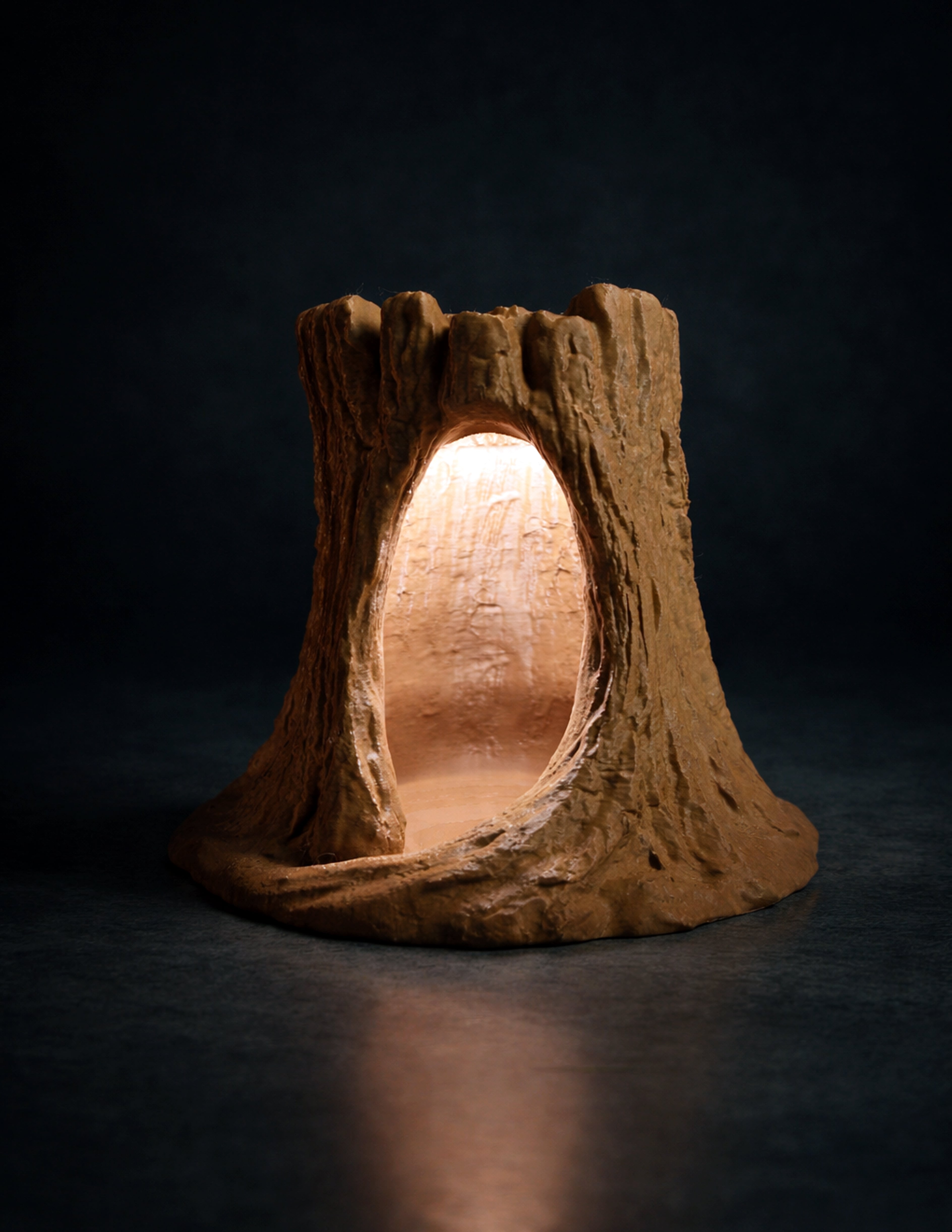 Tree Trunk Lamp 3d model