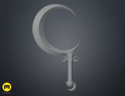 Hades 2 Melinoe Sister Blades - Sickle and Dagger 3d model