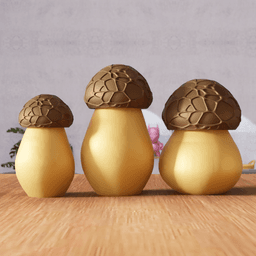 Mushroom Storage - Decorative Fungi Container 3d model