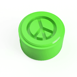 6 3D Printable STL Retro Rave Beads | DIY Candy Jewelry Making | Royalty-Free | But 3d model