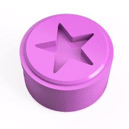 6 3D Printable STL Retro Rave Beads | DIY Candy Jewelry Making | Royalty-Free | But 3d model