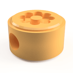 6 3D Printable STL Retro Rave Beads | DIY Candy Jewelry Making | Royalty-Free | But 3d model