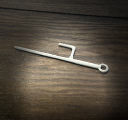 Smokers Jitte Keychain 3d model