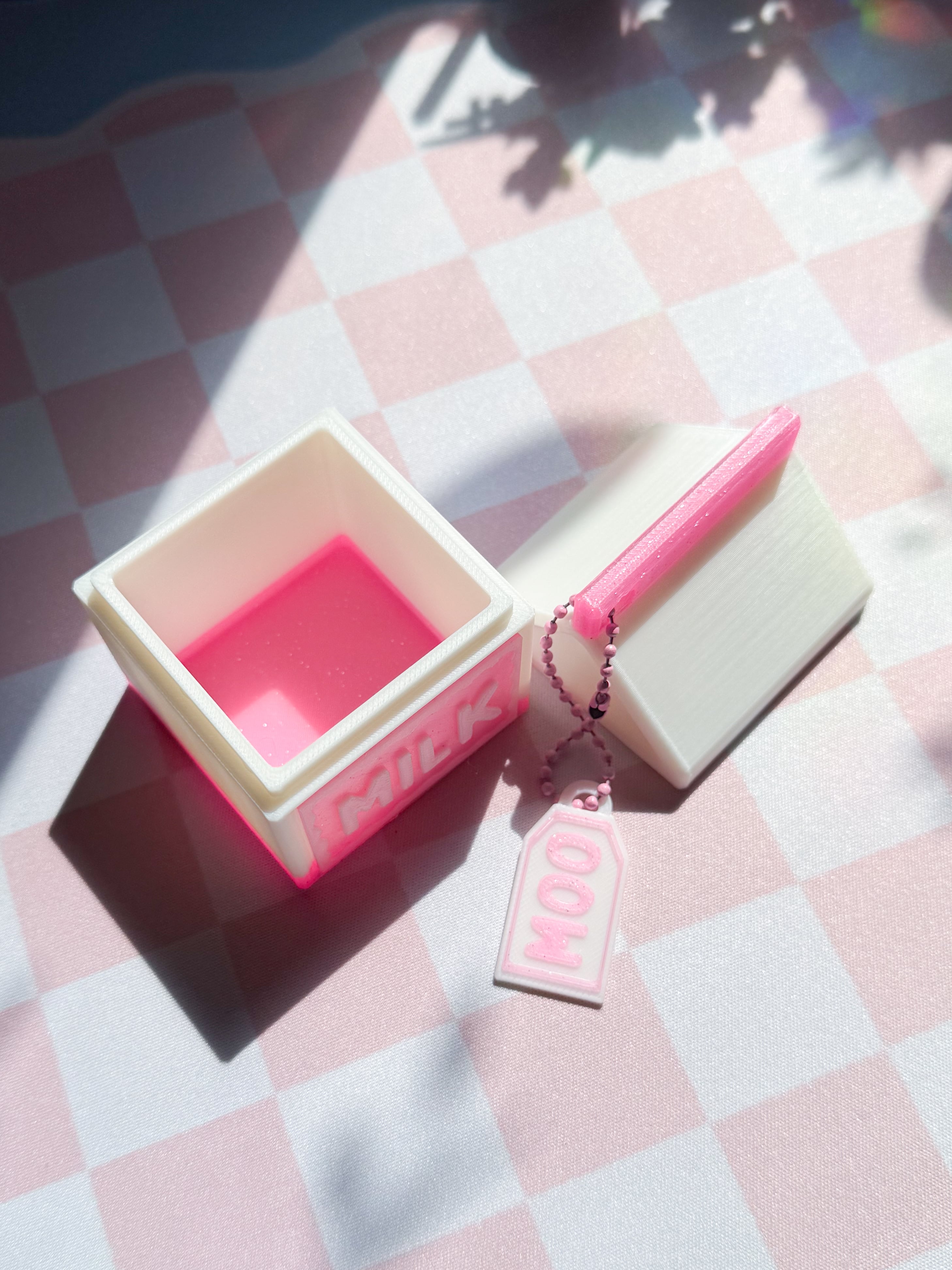 Milk carton Container 3d model