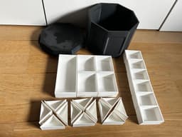 Pandora's Box: Board Game Token and Card Holder (big) 3d model