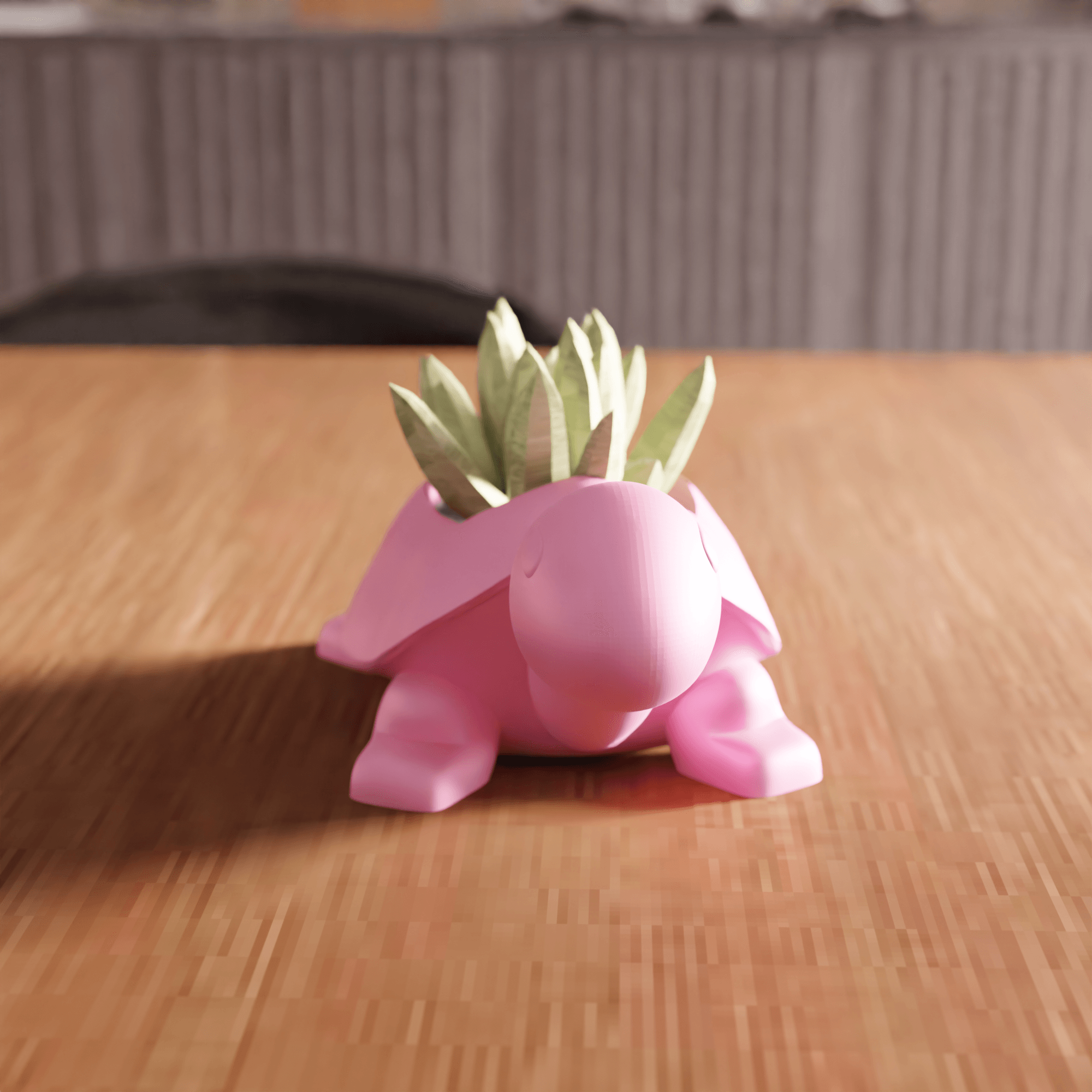 Turtle Character Planter 3d model