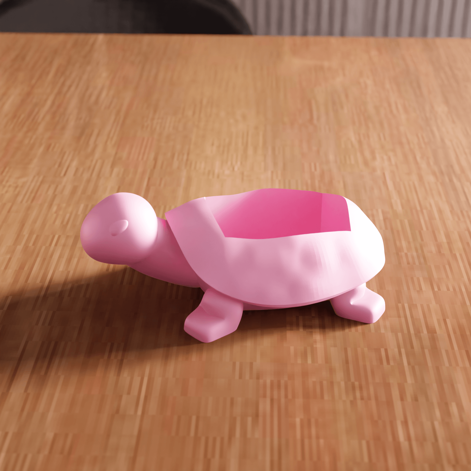 Turtle Character Planter 3d model