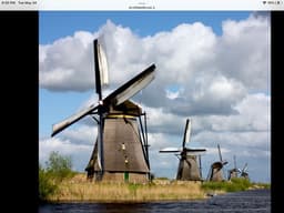 Dutch Windmill Wall Decor 3d model