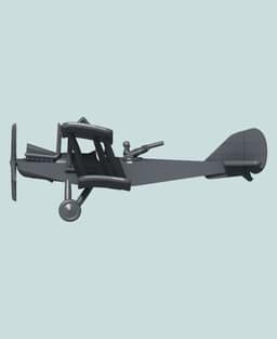 1:144 R.A.F. R.E.8 3d model