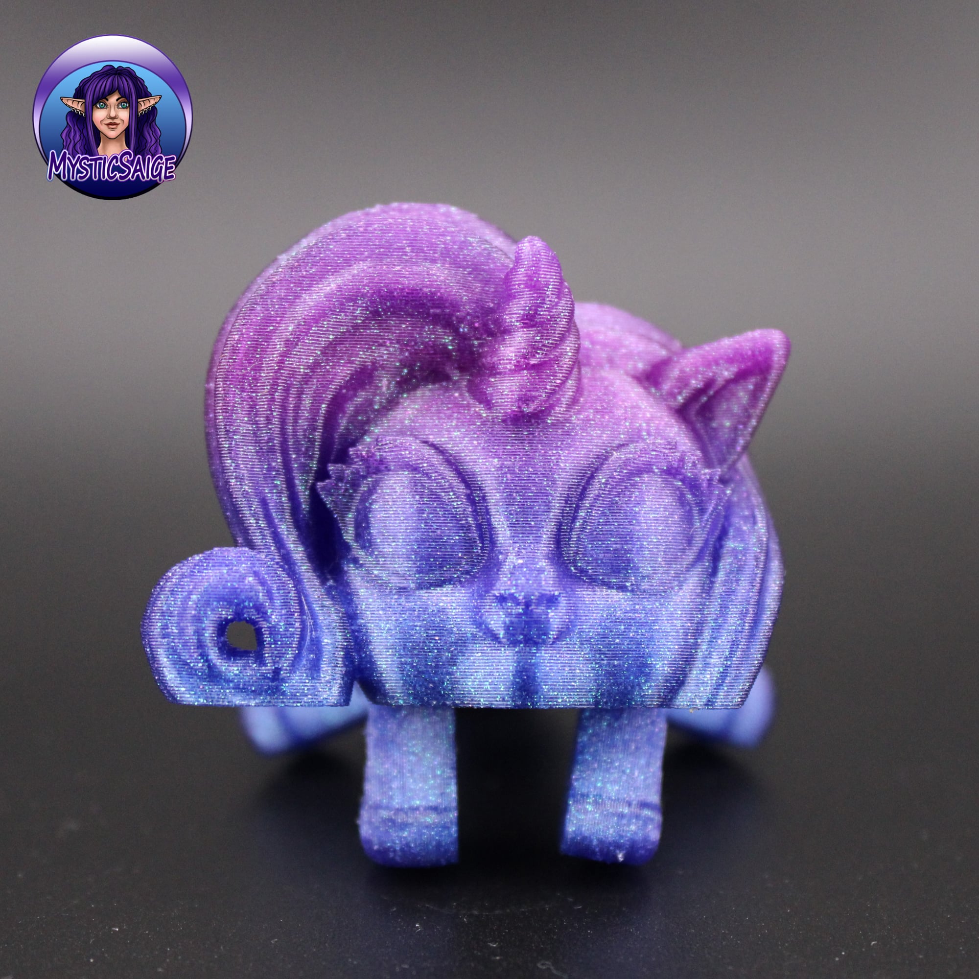 Diamond Pony Puff - Extra Model 3d model